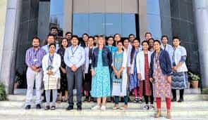Group Photo College of Nursing, Vadodara in Vadodara