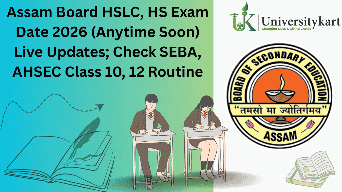 Assam Board HSLC, HS Exam Date 2026