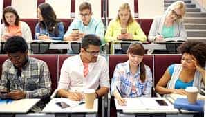 Classroom M.L.B. Government College in Bikaner