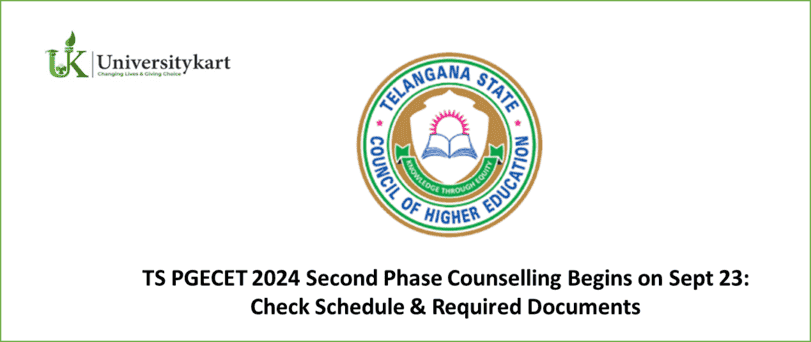 TS PGECET 2024 Second Phase Counselling Begins