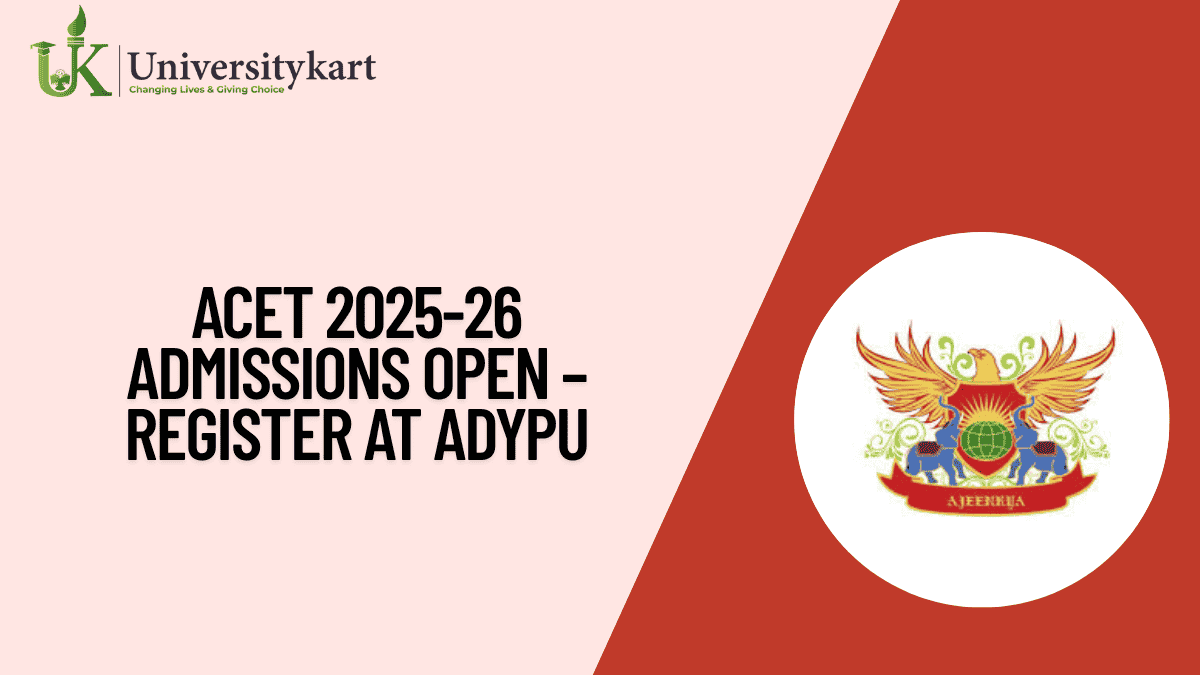 ACET 2025-26 Admission