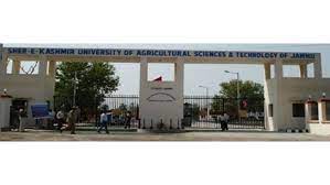 Main Gate Photo Sher-e-Kashmir University of Agricultural Science & Technology in Srinagar	