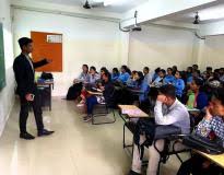 class room Aakson Institute for Management Studies (AIMS) in Bangalore