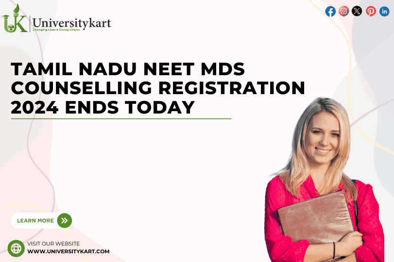 Tamil Nadu NEET MDS Counselling Registration 