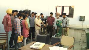 Practical at Maharaja Ranjit Singh Punjab Technical University in Bathinda	