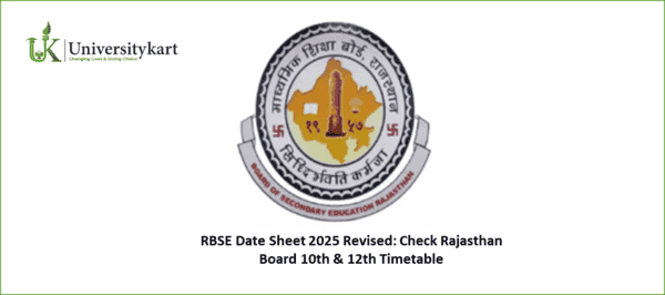 RBSE Date Sheet 2025 Revised