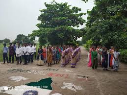 Rangoli Fastival Sahaja School of Business - [SSB], Karimnagar in Karimnagar	