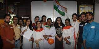 Republic Day TKWs Institute of Banking & Finance in New Delhi