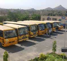 Bus Parking Photo Vidhyadeep Institute Of Science, Surat  in Surat
