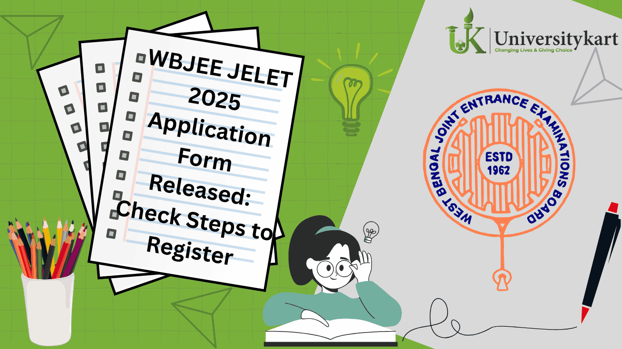 WBJEE JELET 2025 Application Form Released