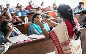 Class Room at Hindi University in Howrah	