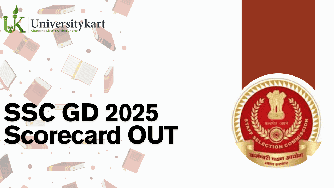 SSC GD 2025 Scorecard OUT