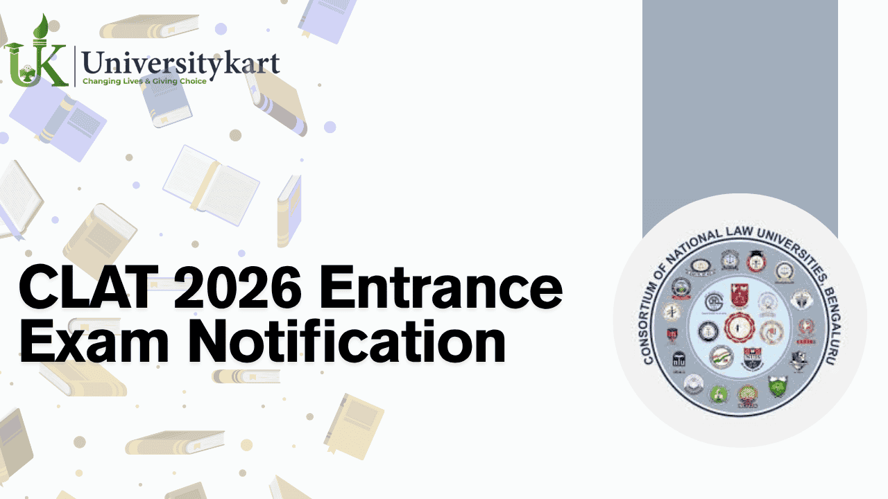CLAT 2026 Entrance Exam Notification