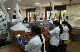 Laboratory of Madras Christian College in New Delhi