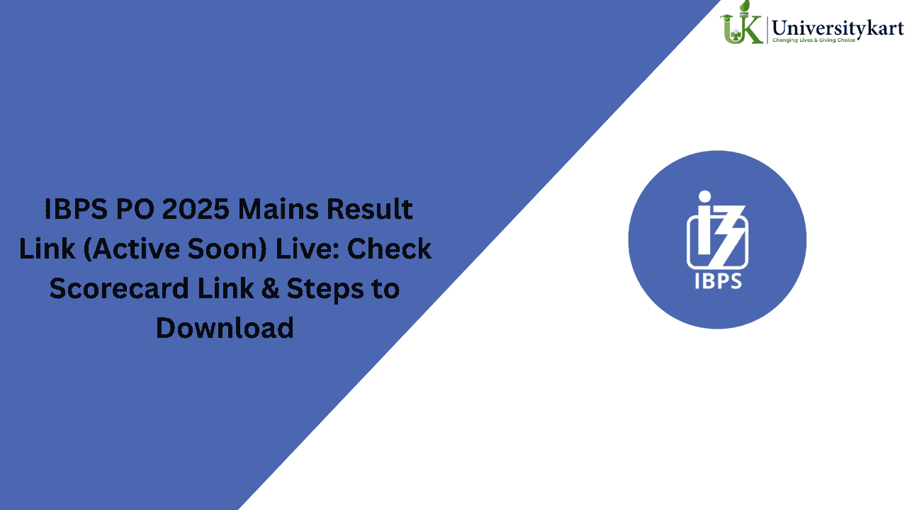 IBPS PO 2025 Mains Result 