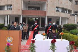 Bulding Of  Motilal Nehru National Institute of Technology (MNNIT-Allahabad) in Prayagraj