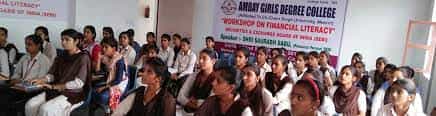 Students  Ambay Girls Degree College (AGDC, Hapur) in Hapur