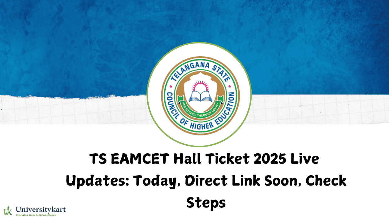 TS EAMCET Hall Ticket 2025