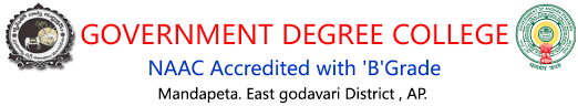 Government Degree College, Mandapeta Logo