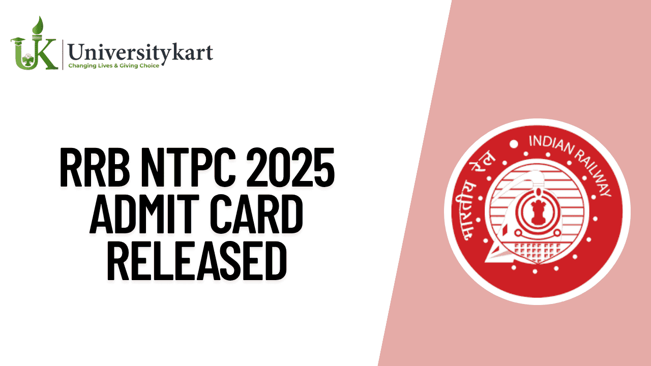 RRB NTPC 2025 Admit Card Released