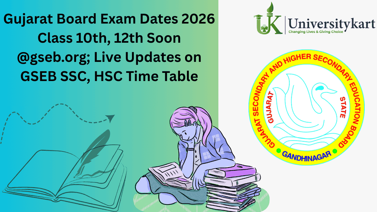 Gujarat Board Exam Dates 2026