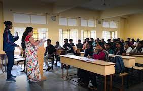 Classroom St. Francis De Sales College, Bangalore