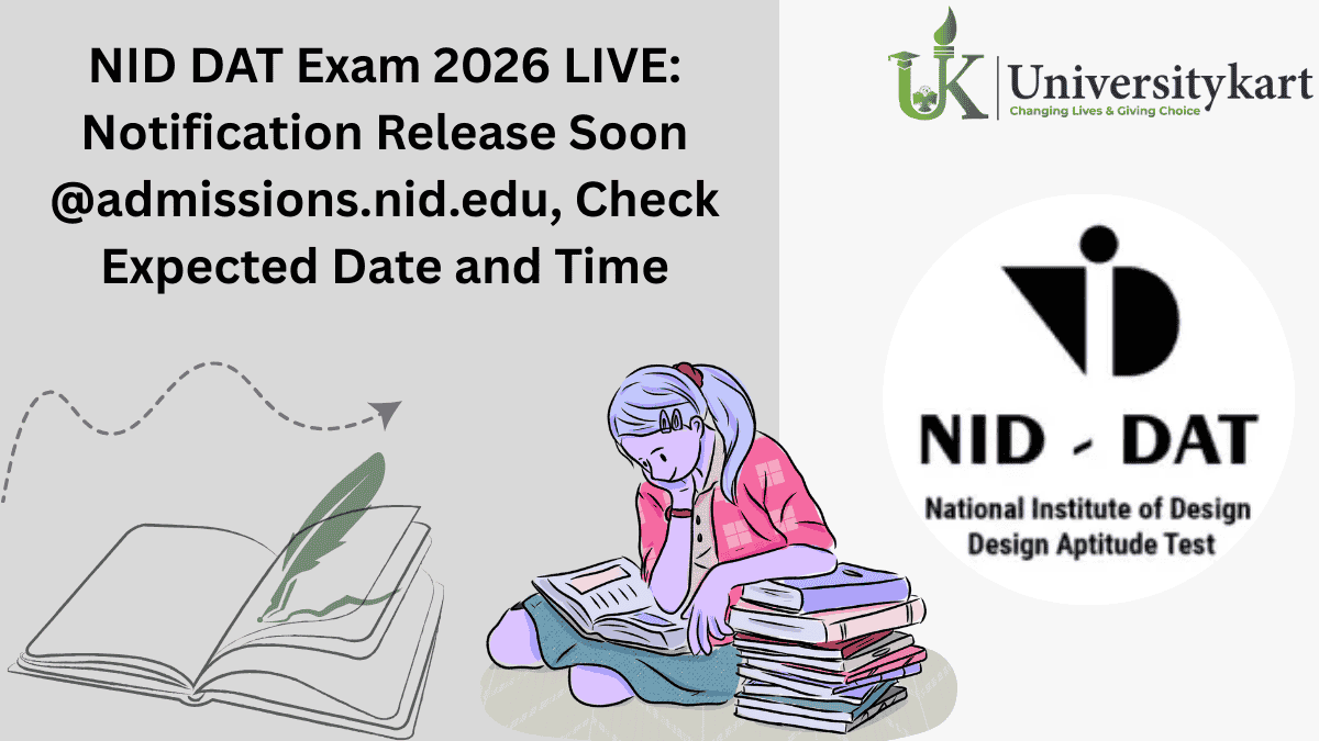 NID DAT 2026 Notification LIVE