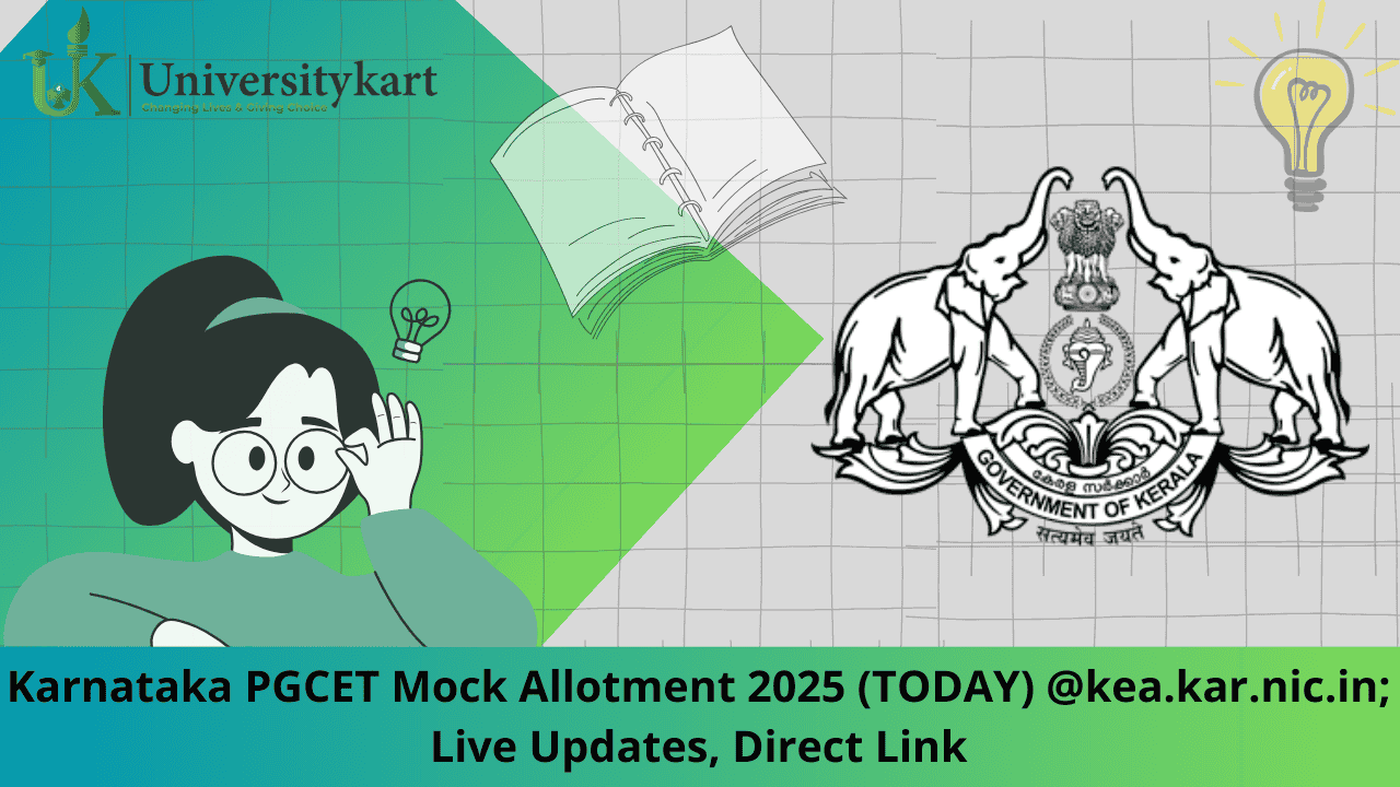 Karnataka PGCET Mock Allotment 2025 (TODAY)