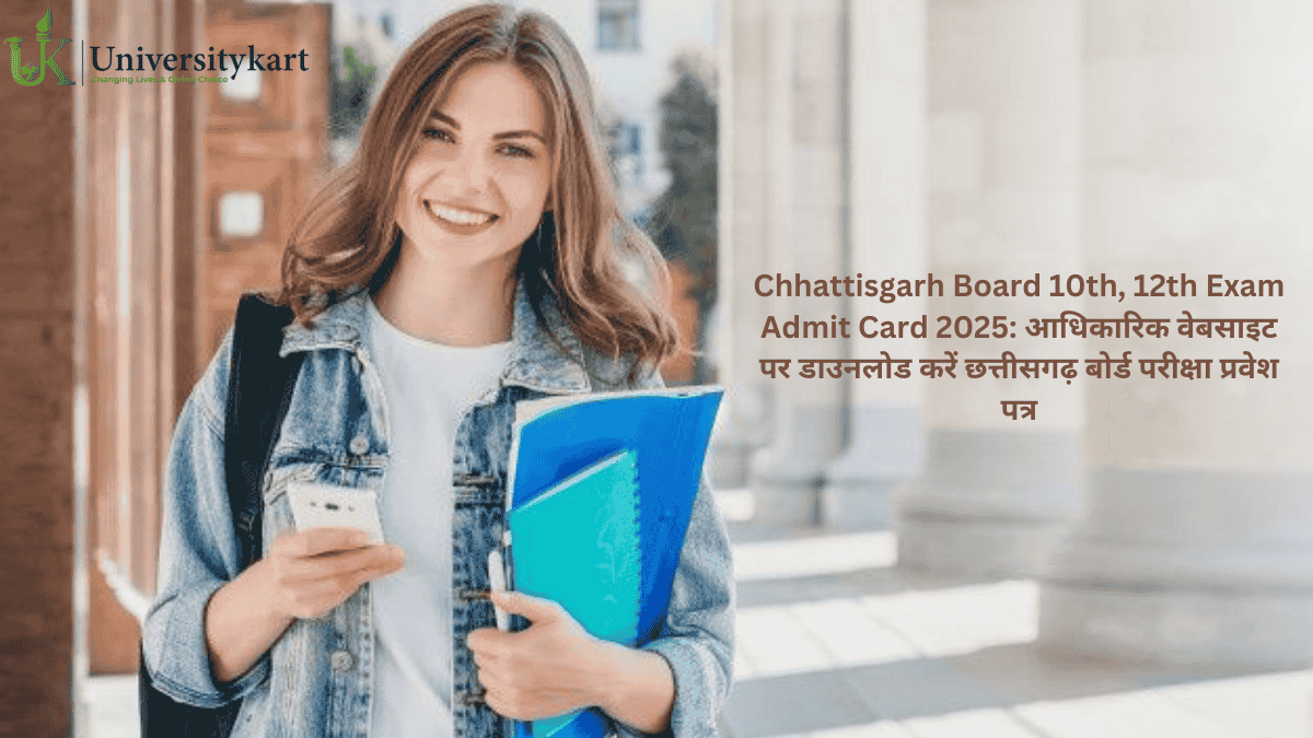 CGBSE 10th 12th Admit Card 2025