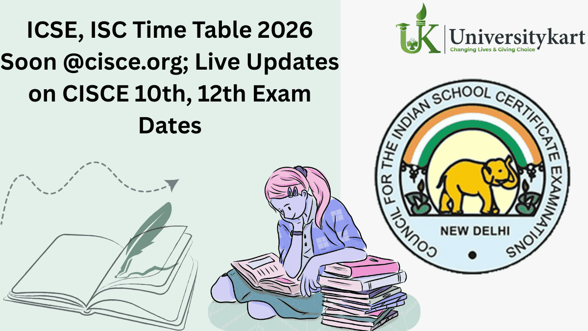 ICSE, ISC Time Table 2026 Soon