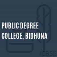 Public Degree College logo