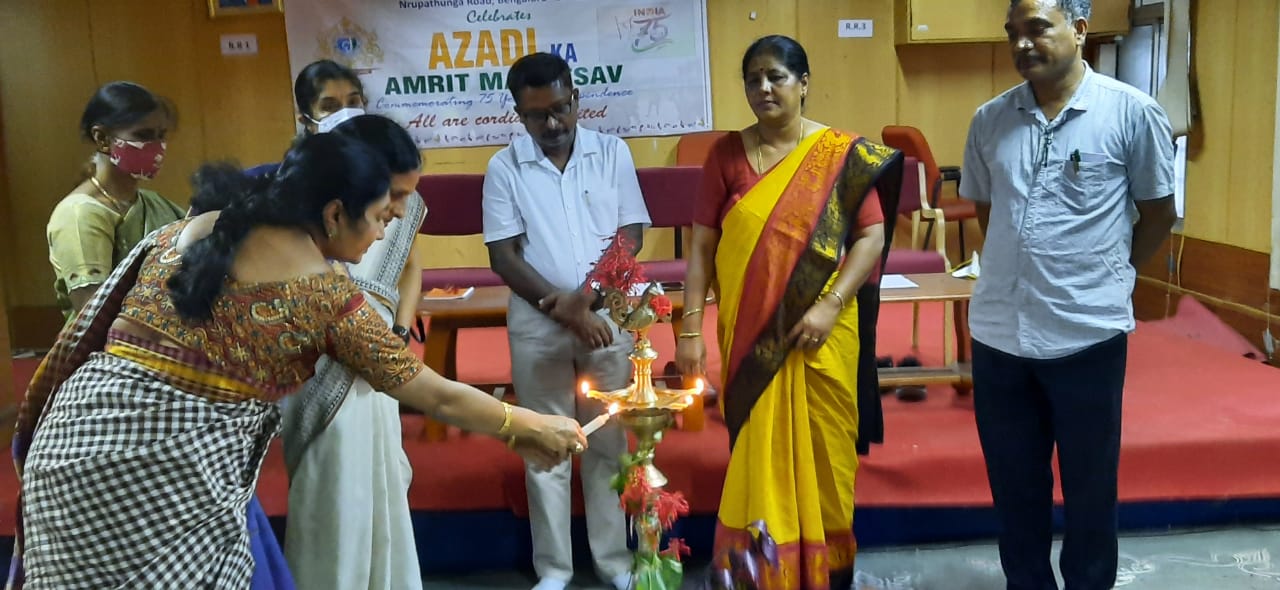 Inauguration at Nrupathunga University in 	Bangalore Urban