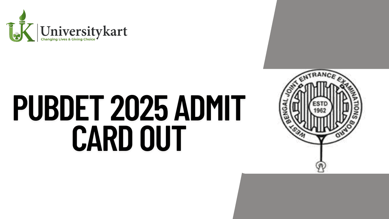 PUBDET 2025 Admit Card OUT