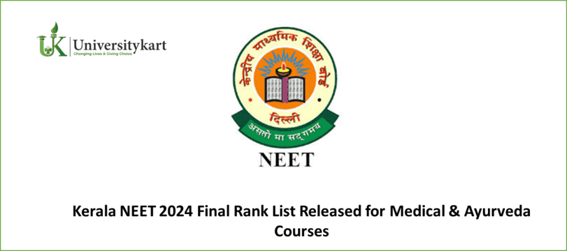 Kerala NEET 2024 Final Rank 