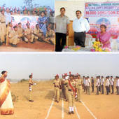 NCC at Government Degree College, Sabbavara in Anantapur