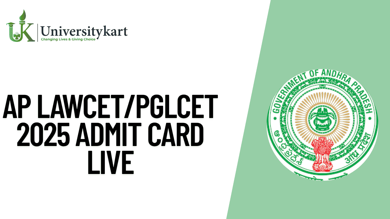 AP LAWCET/PGLCET 2025 Admit Card Live