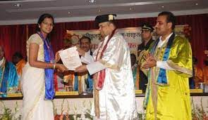 Convocation at Kavikulaguru Kalidas Sanskrit University in Nagpur