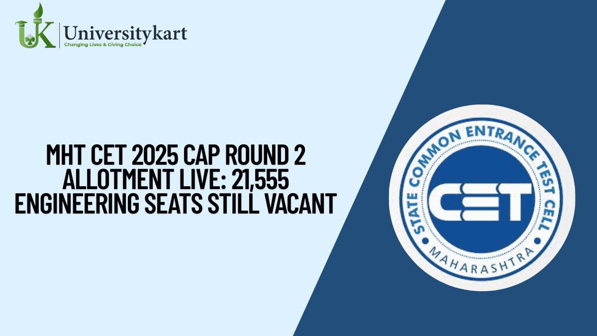 MHT CET 2025 CAP Round 2 Allotment Live