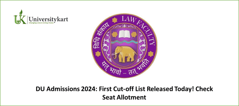 DU Admissions 2024: First Cut-off