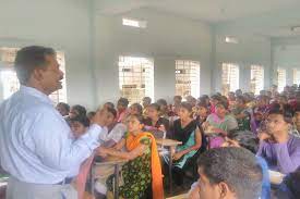 Class Room of Government Degree College, Narasannapeta in Srikakulam	