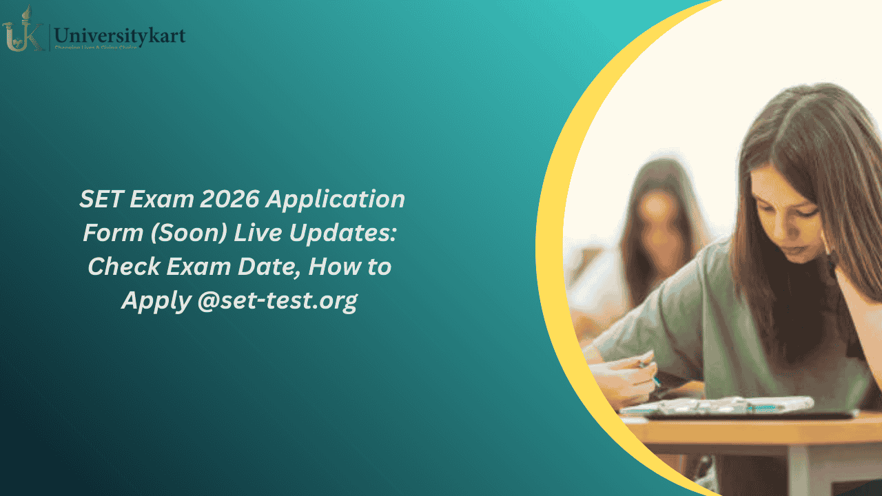 SET Exam 2026 Application Form