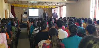 Auditorium of MRR Government Degree College, Udayagiri in Nellore	