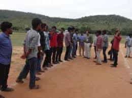 Sports at Government Degree college, Veeraghattam in Srikakulam	