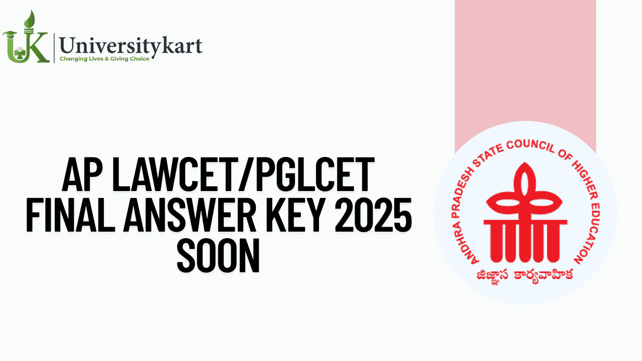 AP LAWCET/PGLCET Final Answer Key 2025 Soon