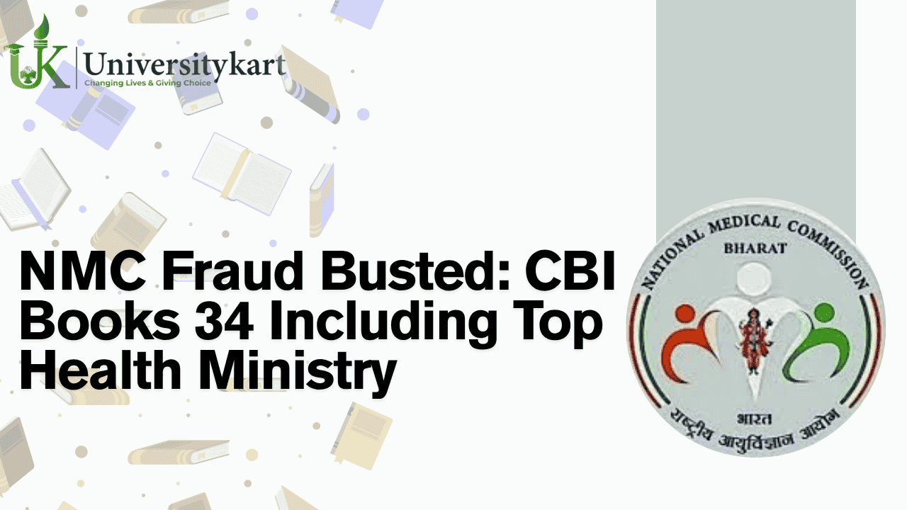 NMC Fraud Busted: CBI Books 34 Including Top Health Ministry