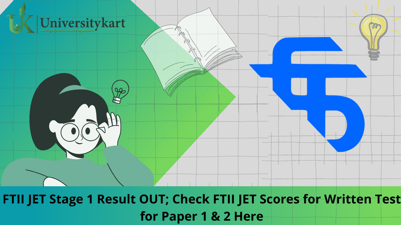 FTII JET Stage 1 Result OUT