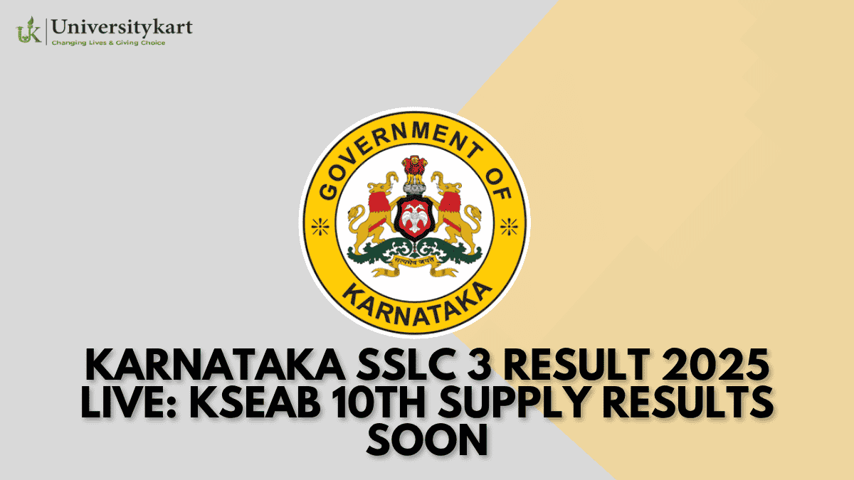 Karnataka SSLC 3 Result 2025