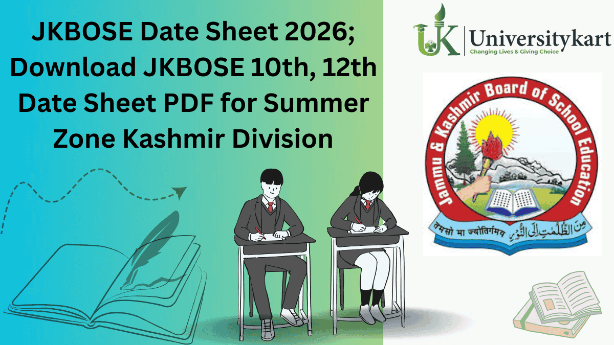 JKBOSE Date Sheet 2026