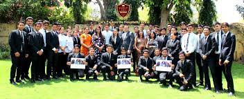 Group Pic in Park Radhey Krishna Institute of Hotel Management (RKIHM, Mathura) in Mathura