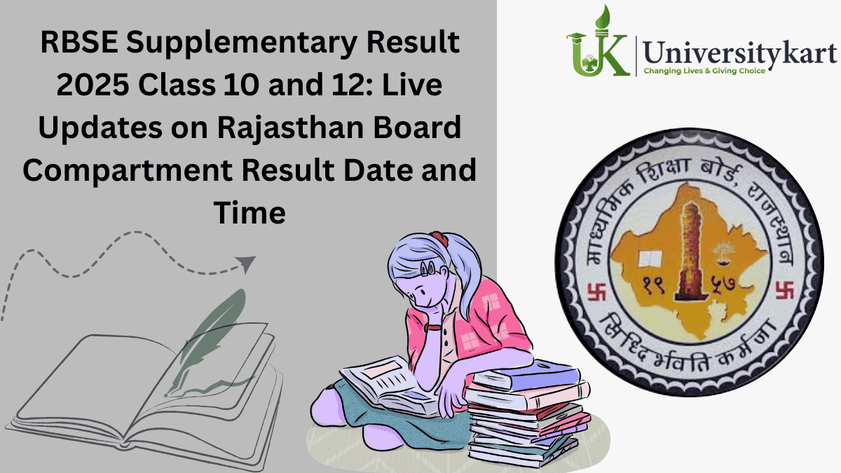 RBSE 10th, 12th Supplementary Result 2025 LIVE